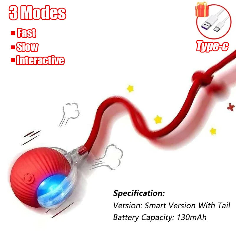 Automatic Rolling Cat Ball Toy