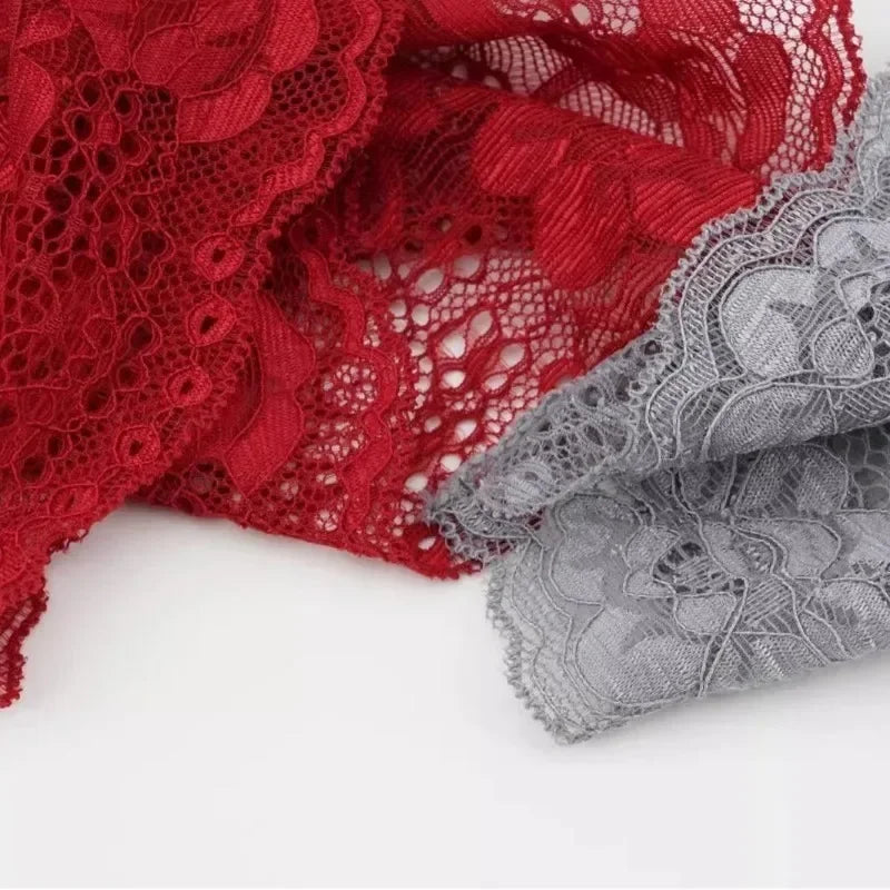 Wide Lace Elastic Headband