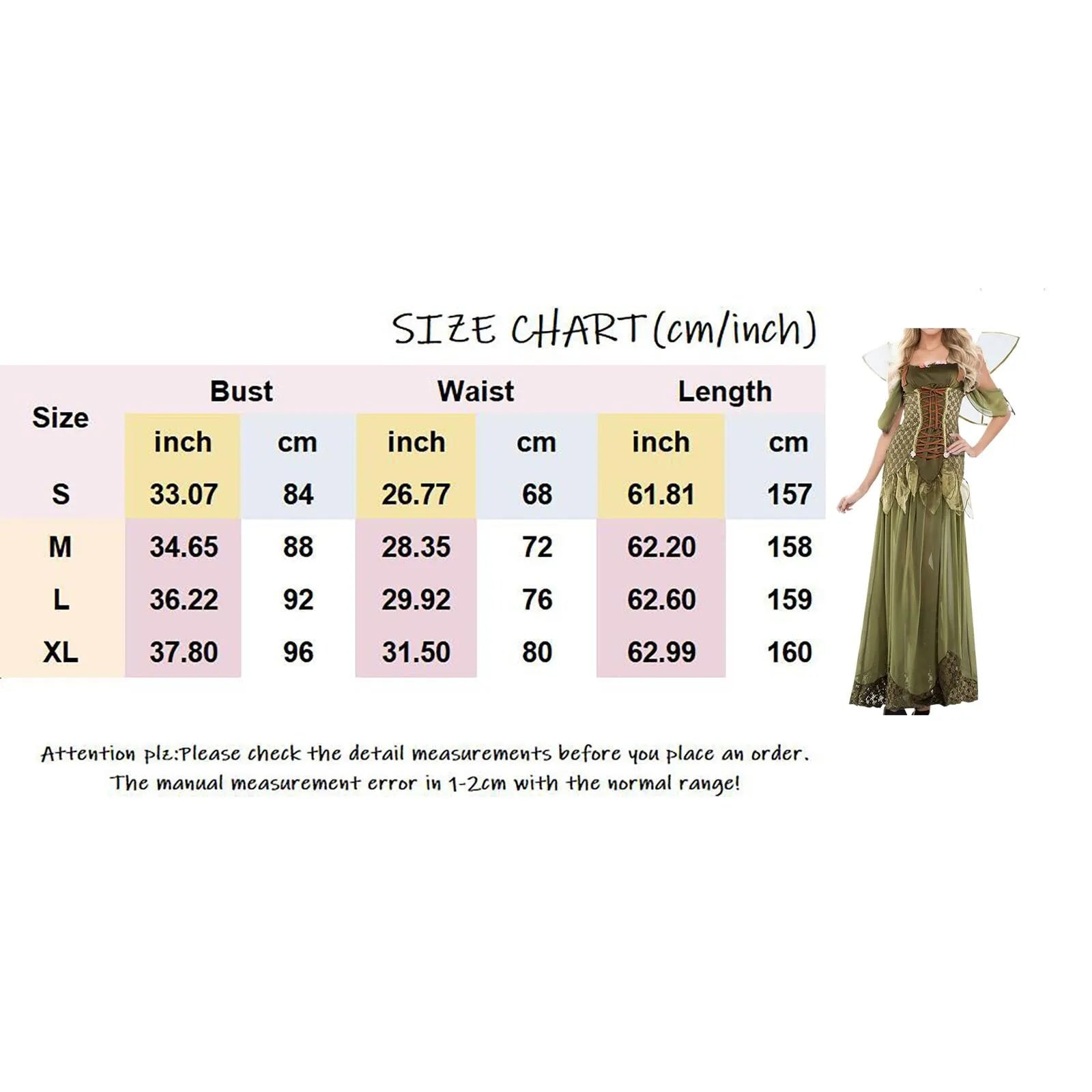 Green Fairy Wing Dresses for Women Halloween Cosplay Costumes Cos Fairy Princess Medieval Corset Long Dress Lace Up Party Dress