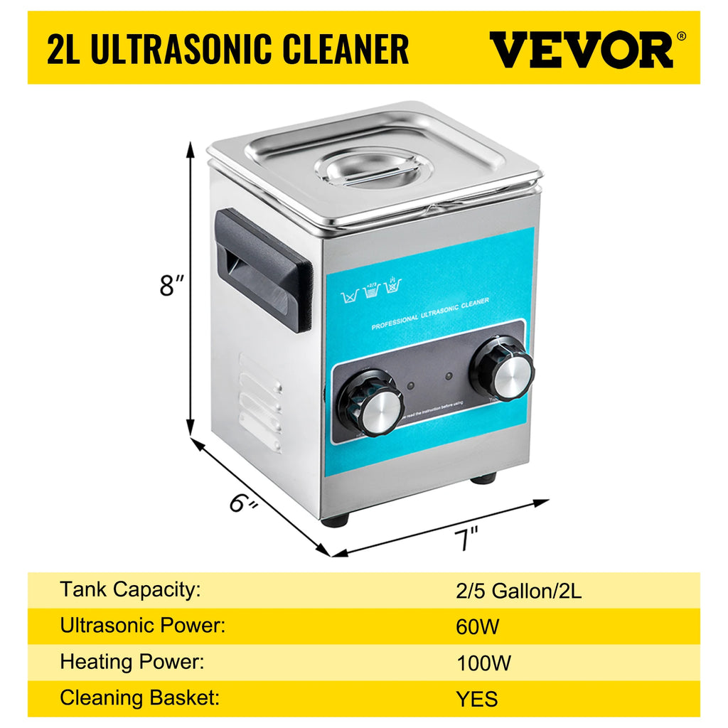 SucceBuy 3L 6L 10L 15L 22L 30L Electric Ultrasonic Cleaner Portable Washing Machine Lave-Dishes Ultrasound Home Office Appliance