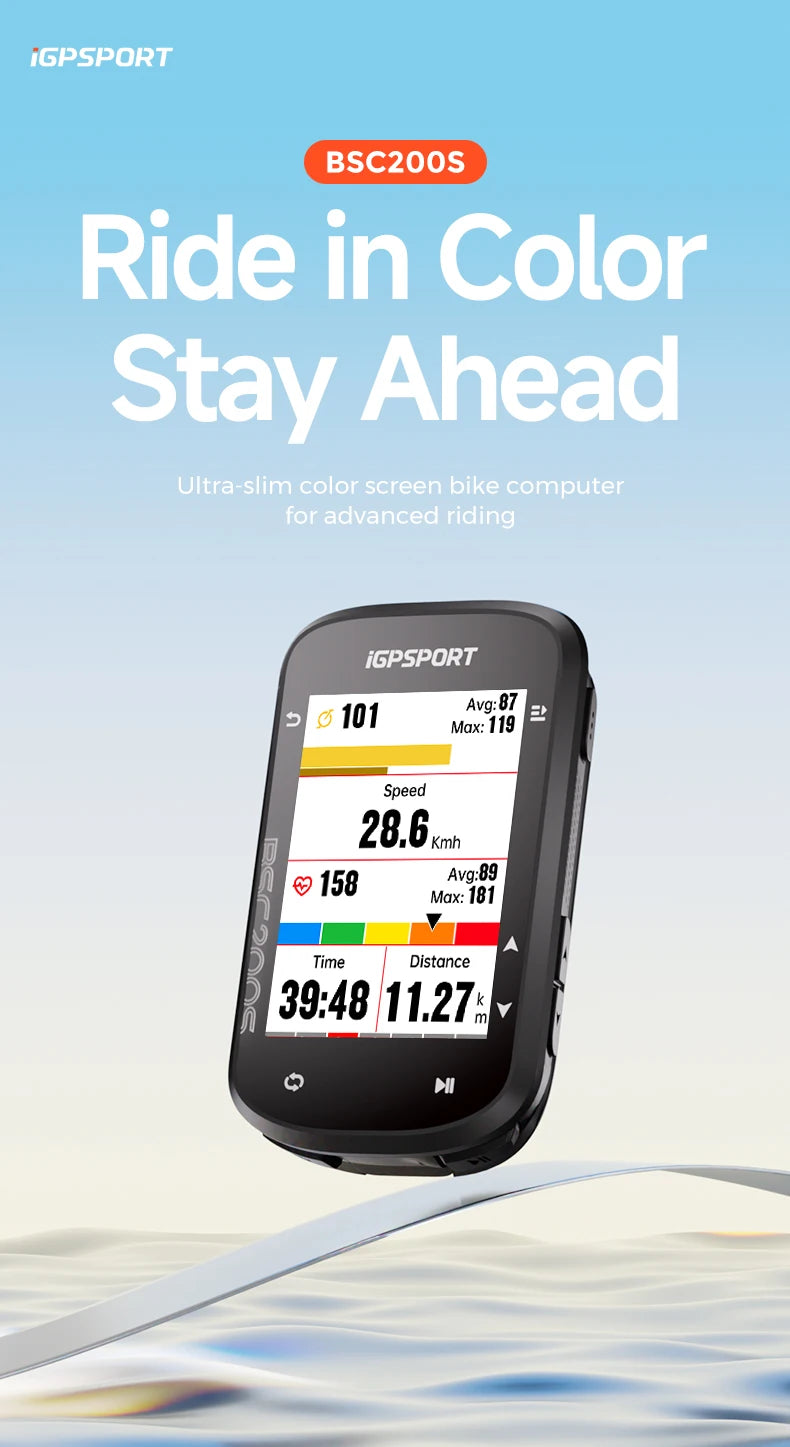 iGPSPORT BSC200S GPS Bike Computer