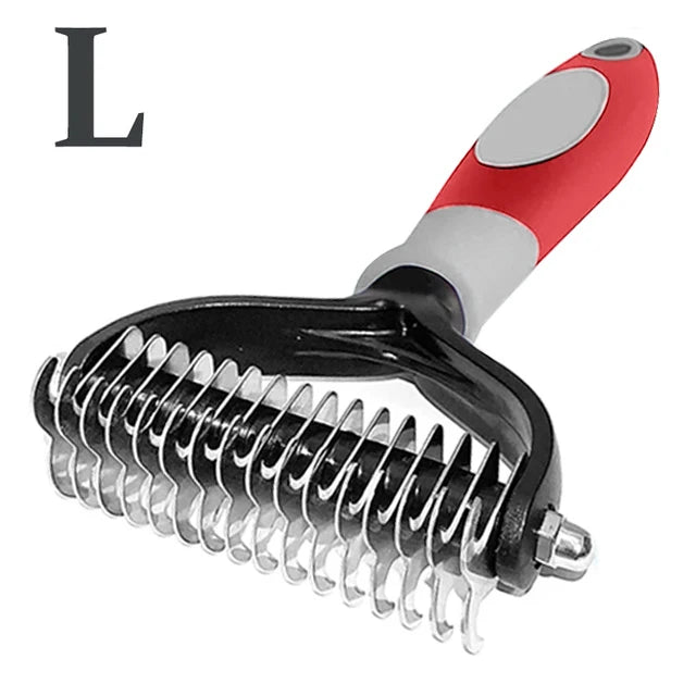 Professional Dog Grooming Brush, Pet Hair Remover Comb for Cats and Dogs