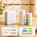 Mini Wireless Thermal Label Printer, Ink-Free