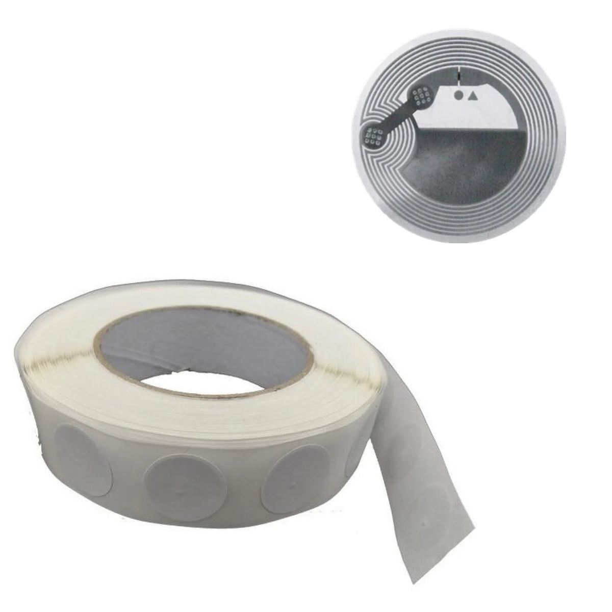 NFC NTAG213 Sticker Tags, 100 Pack