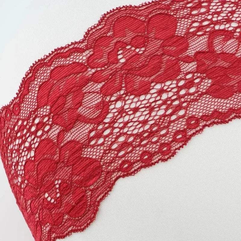 Wide Lace Elastic Headband