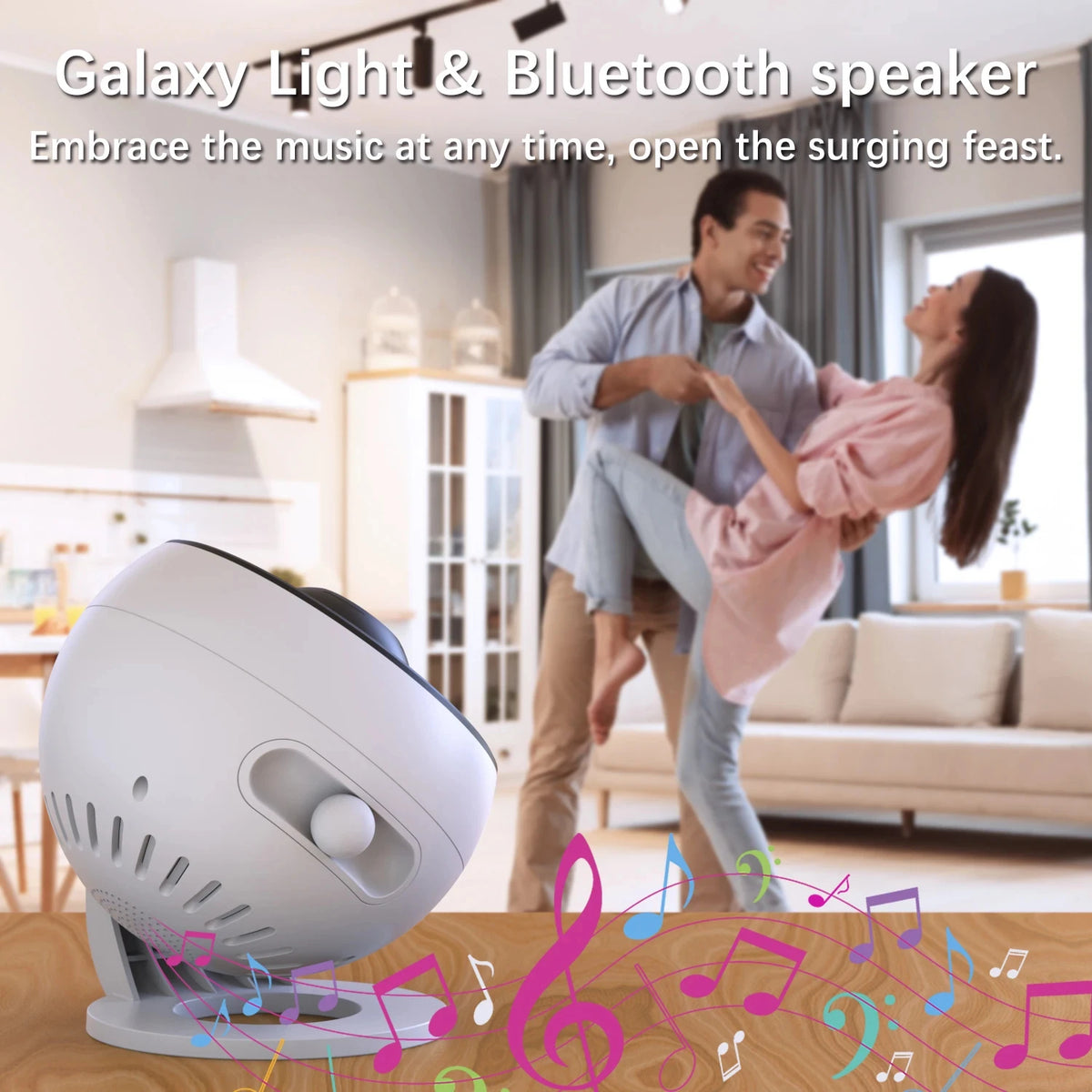 Galaxy Star Projector with 12 Film Discs
