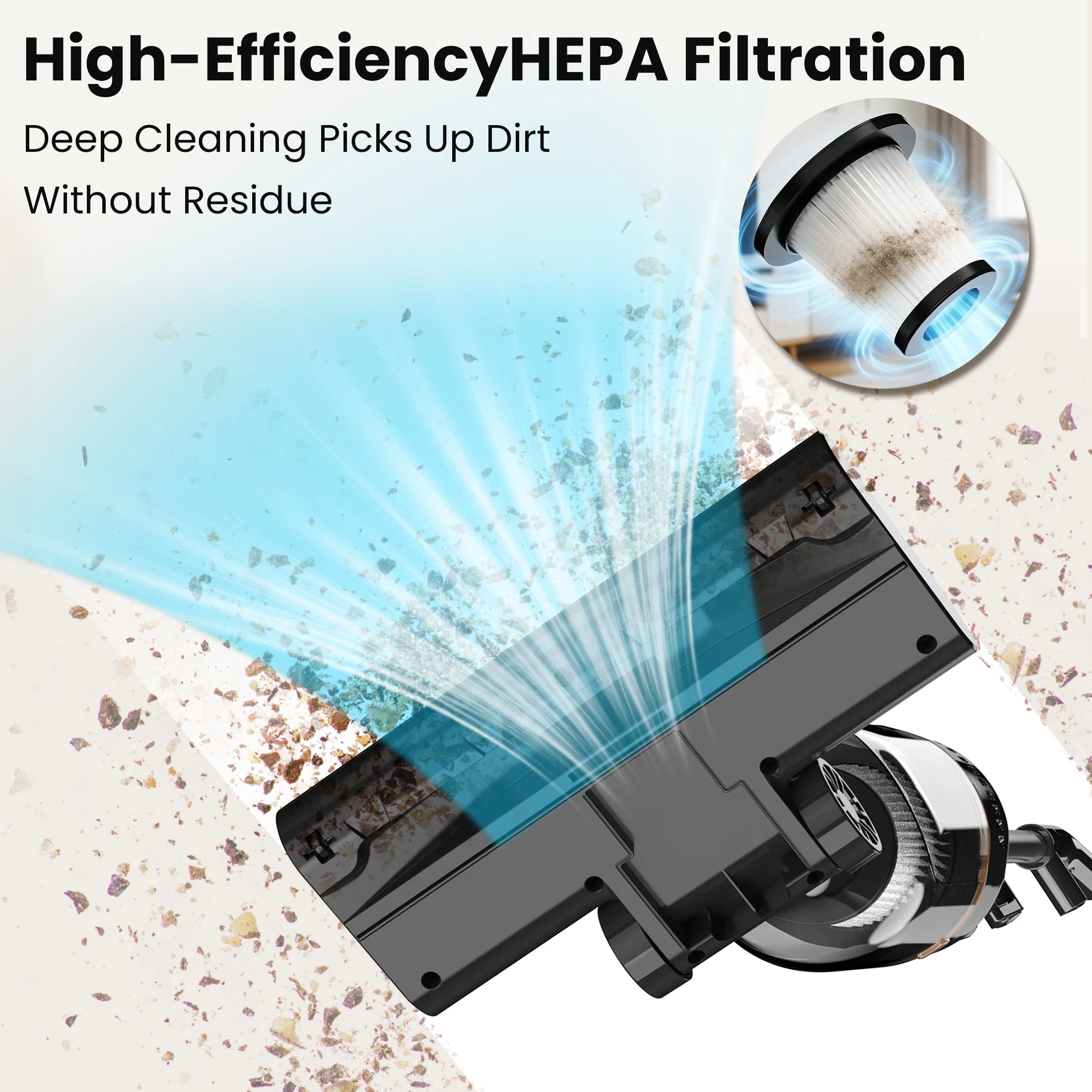 INSE R7/R6X/R3S Corded Vacuum Cleaner Handheld Stick Vacuum 600W Powerful 3 In1 Lightweight Vacuum Cleaners for Home Hard Floor Pet Hair