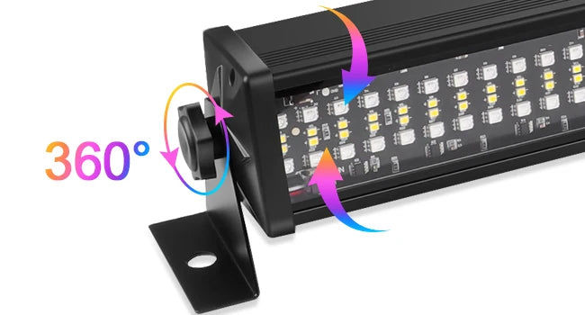 Yiflamefly 1/2Pcs 80W Wall Washer Light Bar 336LEDs SMD RGBW Stage Lights 7000lm Outdoor Lighting For Party Yard Garden Building