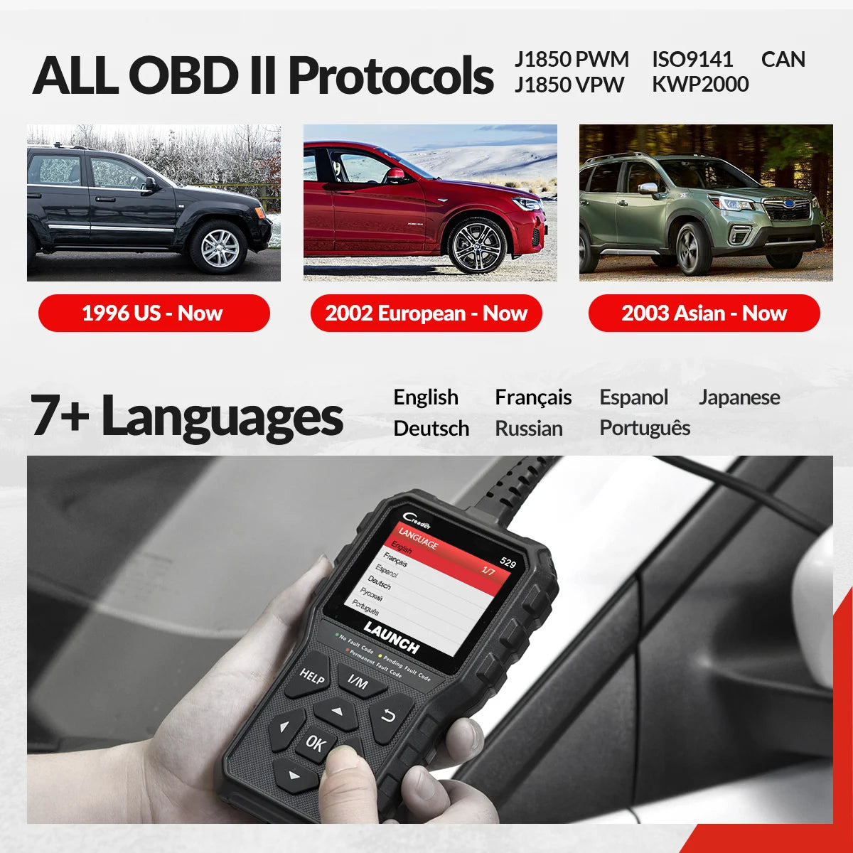 LAUNCH Creader 529 OBD2 Code Reader