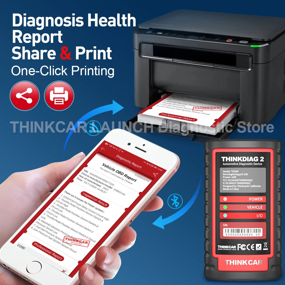 THINKCAR ThinkDiag 2 OBD2 Diagnostic Tool
