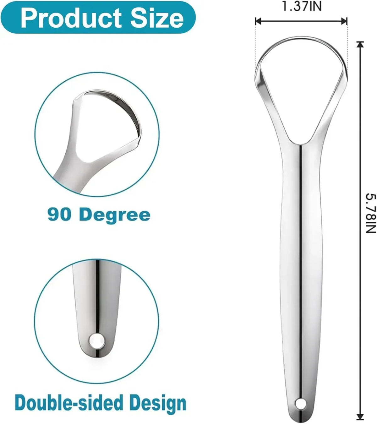 Tongue Scraper with Travel Case
