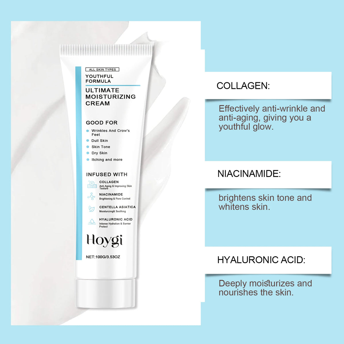 Centella Moisturizing Cream with Hyaluronic Acid