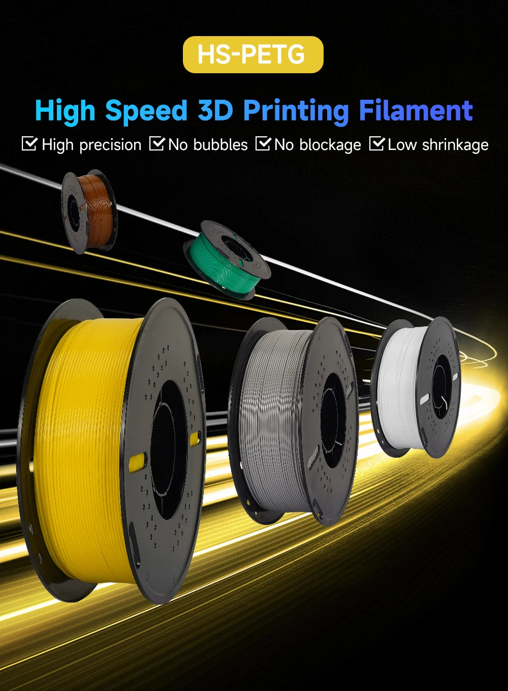 KINGROON HS-PETG High-Speed Filament