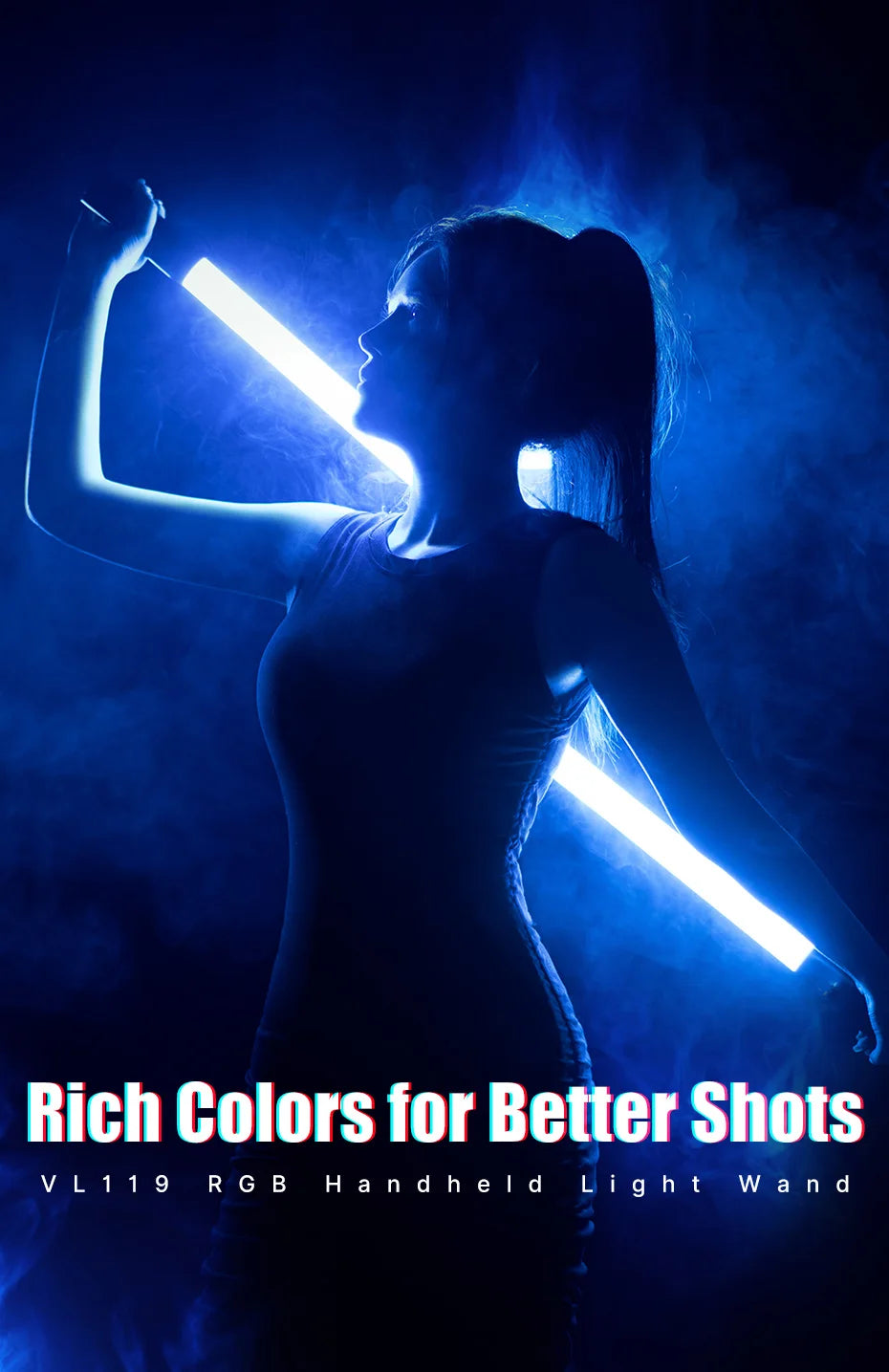Ulanzi VL119 Handheld RGB LED Light Wand