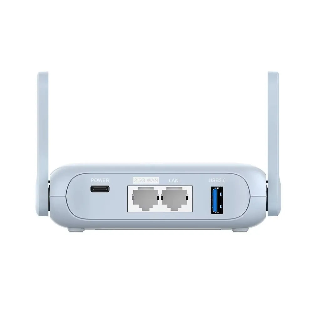 GL-MT3000 (Beryl AX) Wi-Fi 6 Wireless Travel Gigabit Router, Connect Public & Hotel Wi-Fi, Captive Portal, Cybersecurity