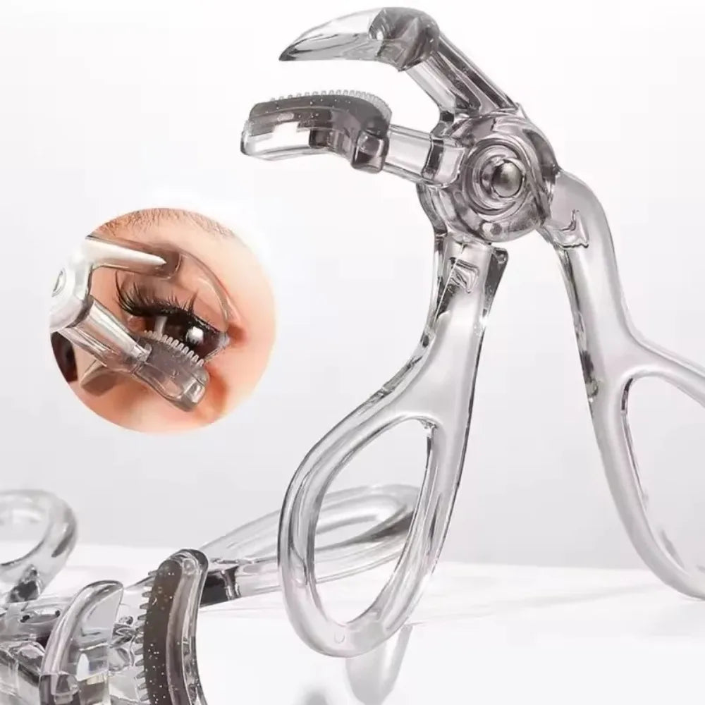 Dual-Type Eyelash Curler with Comb