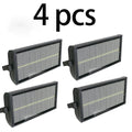 1/4PCS 200W 48+8Segmente Strobe LED 864RGB+96White LED Strobe Voice Control DMX Super Bright DJ Disco Wish Bar Party Stage Light