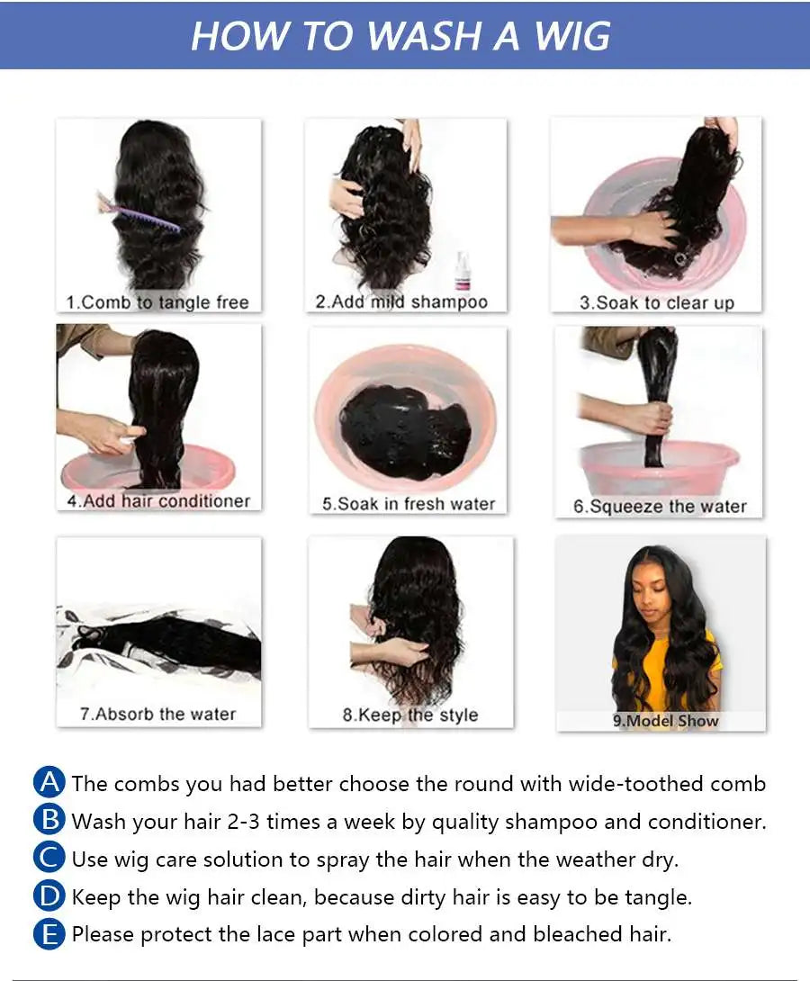 Body Wave Human Hair Bundles with 4x4 Closure