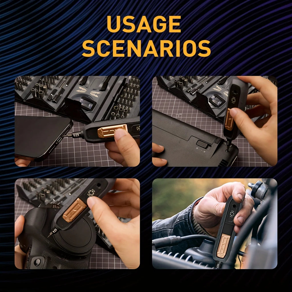 180-in-1 Precision Screwdriver Set with Magnetic Bits for Phones, Laptops and Glasses Repair