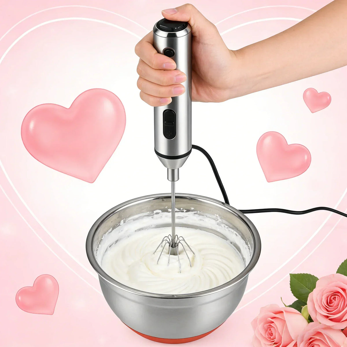 Handheld Electric Milk Frother