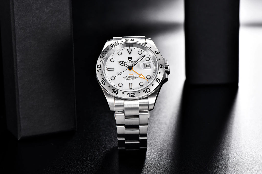 PAGANI DESIGN 42mm Automatic GMT Men's Watch