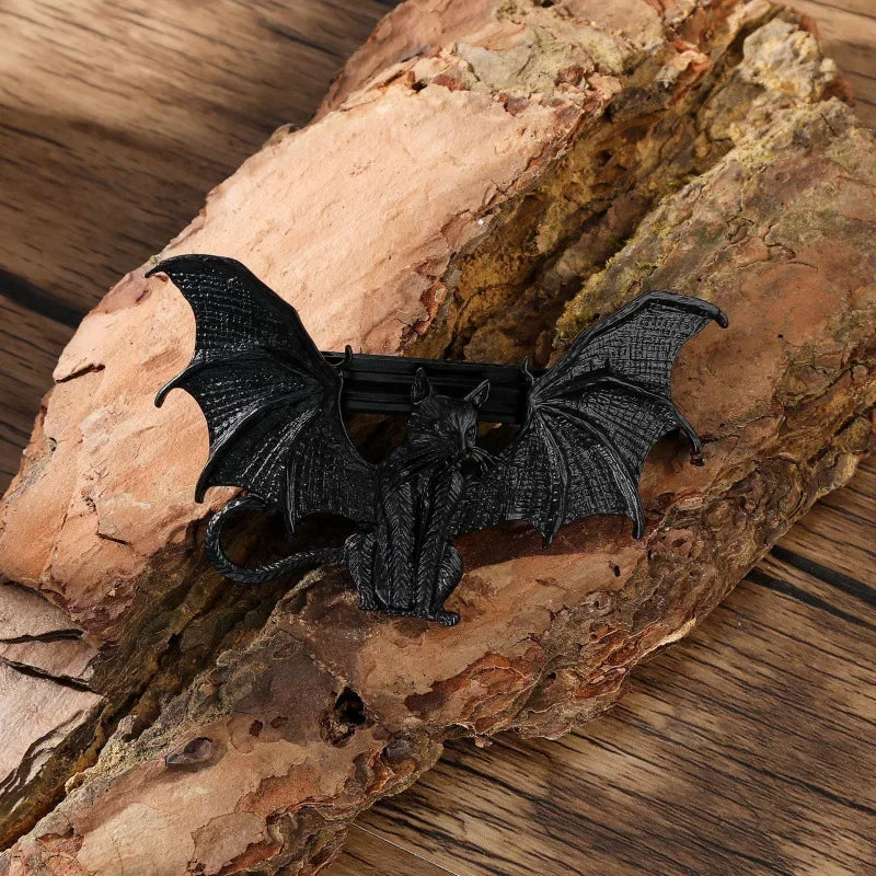 Halloween Gothic Bat Hair Clip