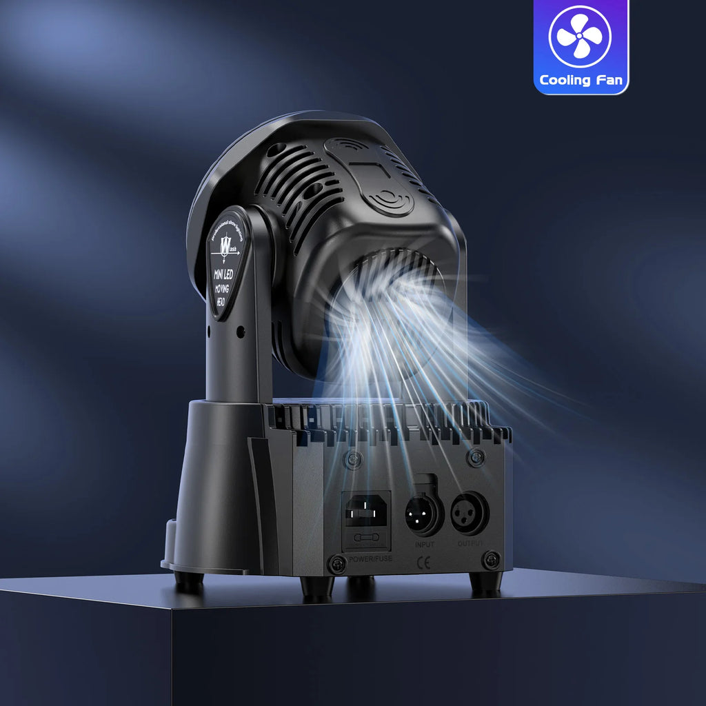 2Pcs/Set 105W Beam Moving Head Lights 7x15W RGBW LED Stage Lights DMX512 Spot Lights For DJ Disco KTV Wedding Party