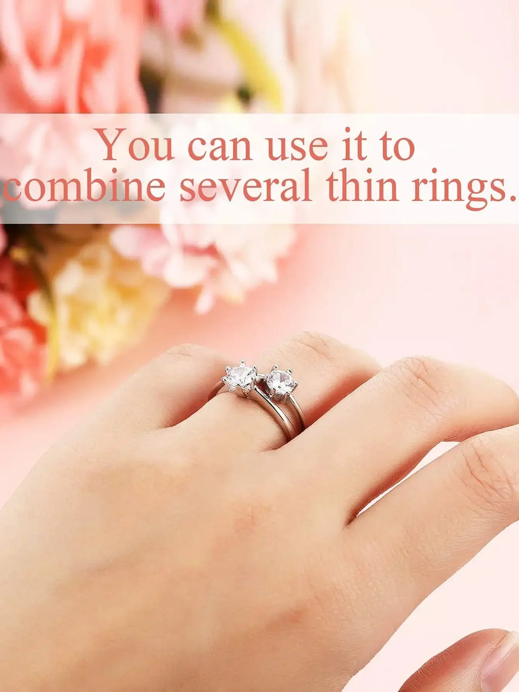Invisible Ring Size Adjusters, 8 Pieces