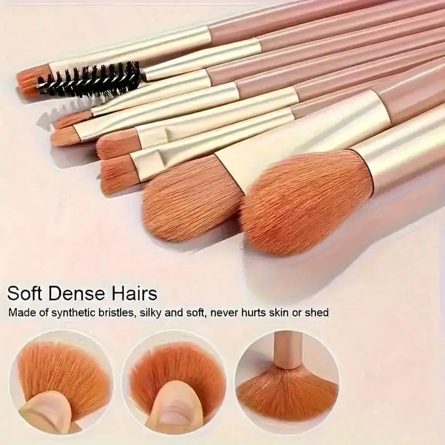 8-Piece Mini Makeup Brush Set