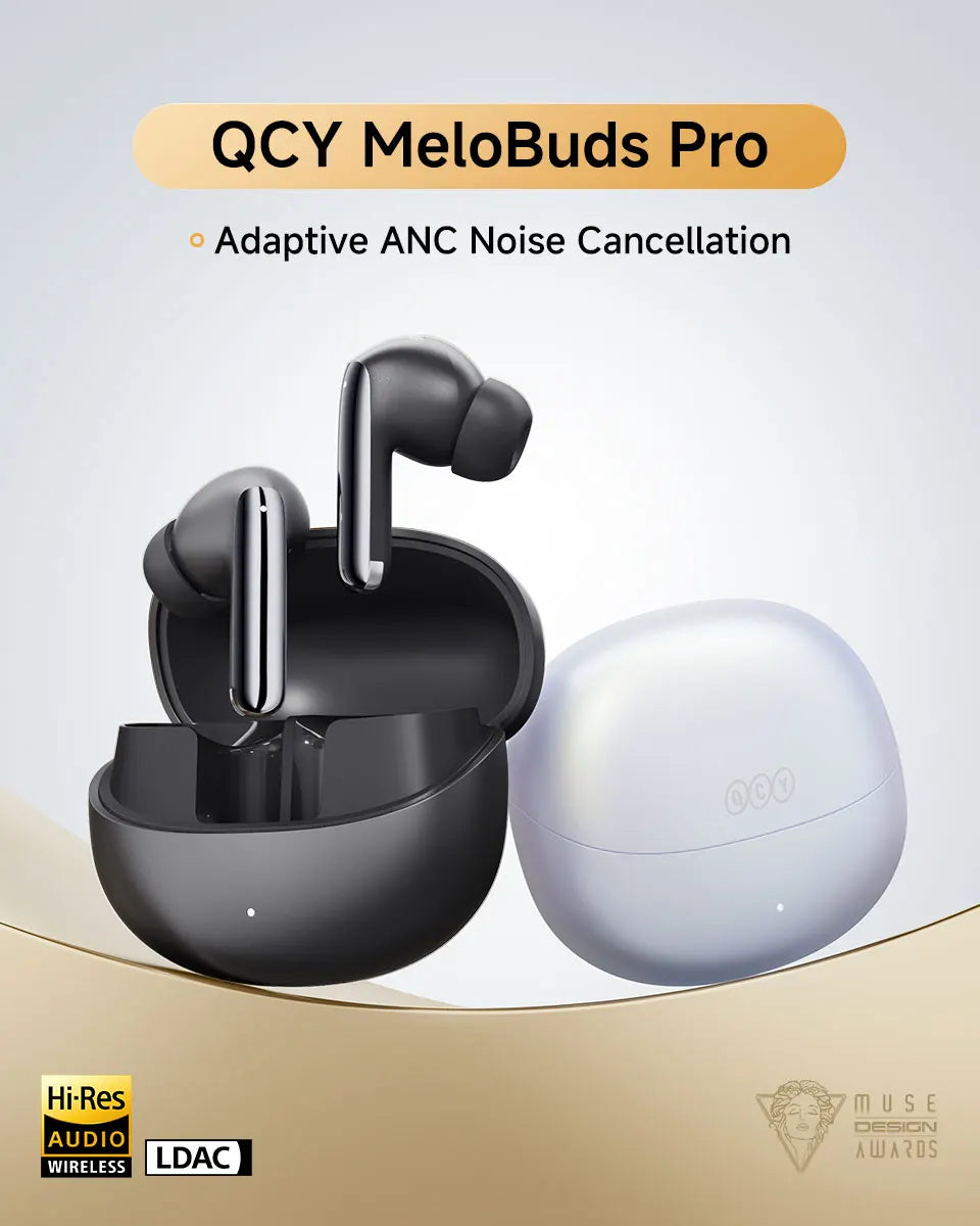 QCY MeloBuds Pro ANC Wireless Earbuds