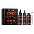 Halloween Fake Blood Makeup Kit Blood Drop Vampire Zombie Cosplay Washable Mock Blood Fake Blood Spray For Party Horror Red Tool