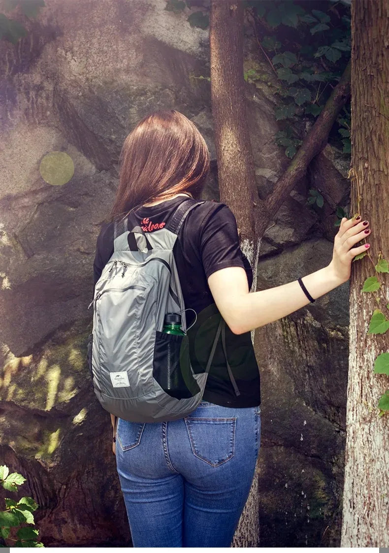 Naturehike Outdoor Backpack Lightweight 18L for Travel Trekking Running Mountaineering Backpack Durable Hiking Daypack
