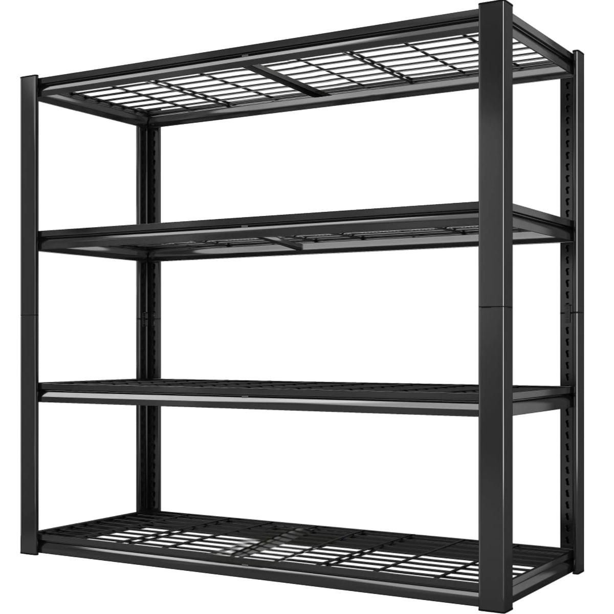 4-Shelf Heavy-Duty Garage Storage Unit, 40 x 19.5 x 59.5 Inch