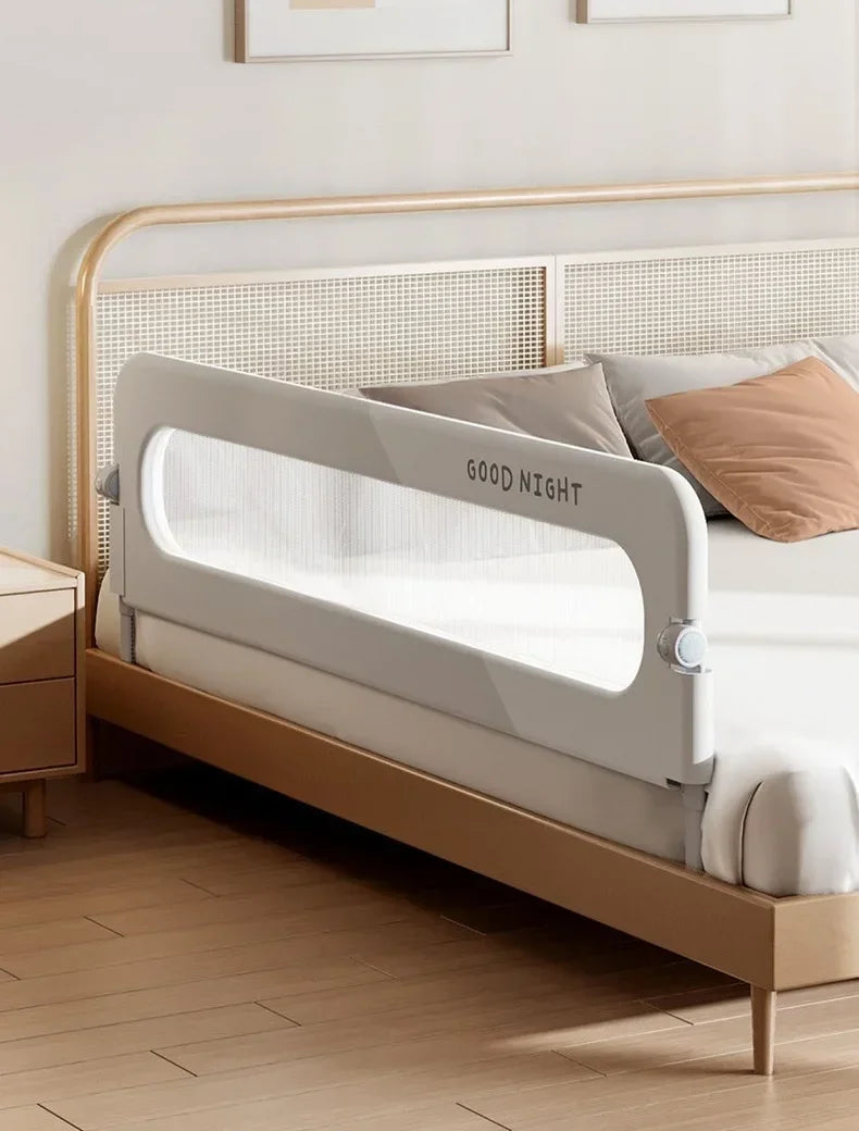 Adjustable Bed Rail Guard for Toddlers, Portable Anti-Fall Safety Bed Barrier