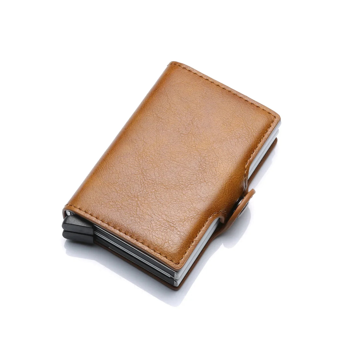 RFID Blocking Carbon Fiber Slim Card Wallet for Men, 14 Card Holder Minimalist Wallet
