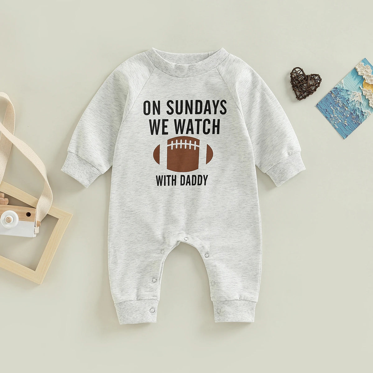 Autumn Infant Baby Girls Boys Spring Jumpsuit Cartoon Letter Print Long Sleeve Full Length Romper Fall Clothes