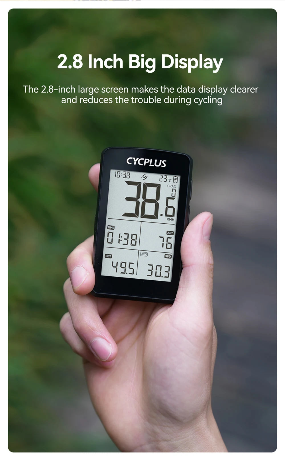 CYCPLUS M3 GPS Bike Computer