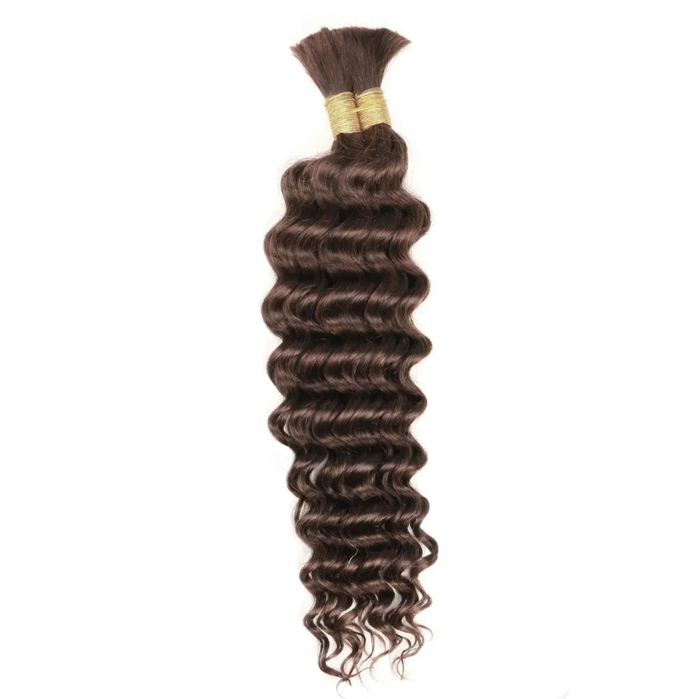 Deep Wave Human Braiding Hair for Boho Braids