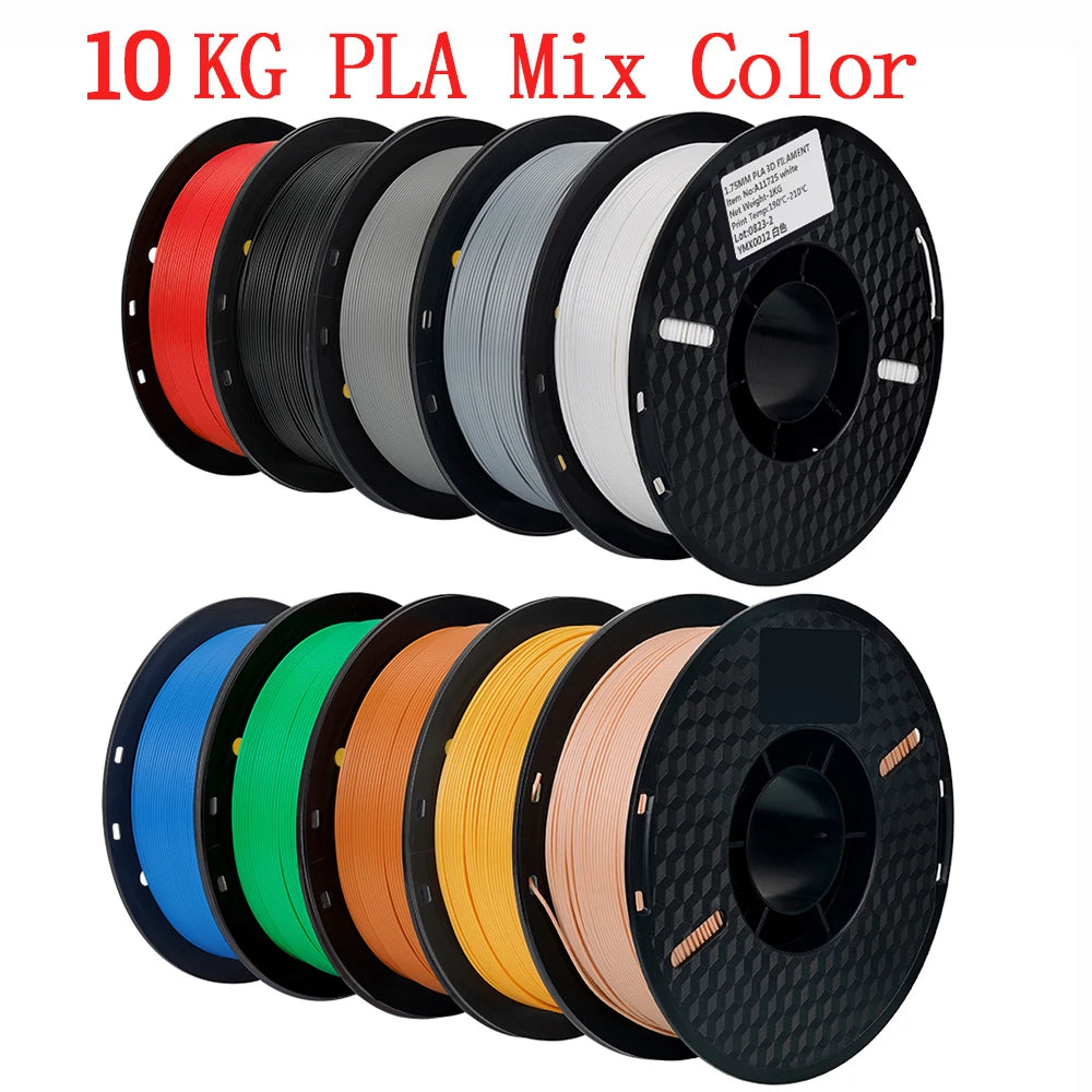 KINGROON PLA & PETG Filament Bundle, 10kg