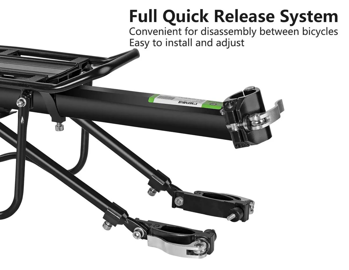 ROCKBROS Bike Rack Quick Release High Strength Aluminum Alloy Shelves Rear Rack MTB Road Bike Carry Holder Luggage Bicycle Rack