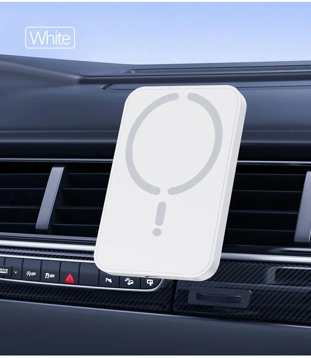 30W Magnetic Wireless Car Charger Vent Mount