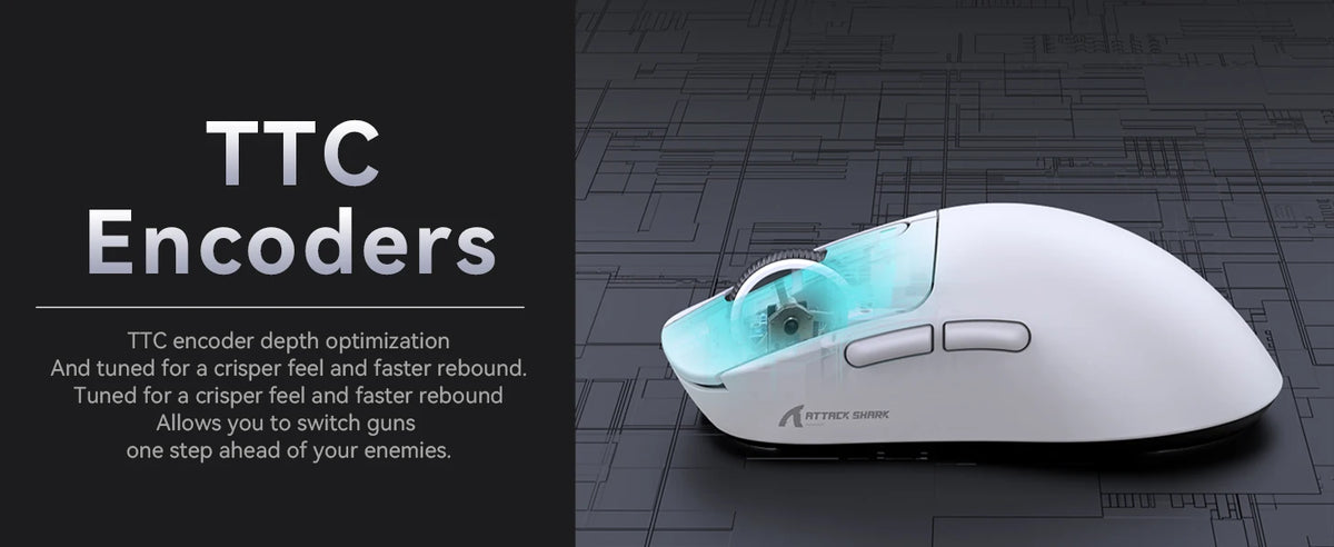 X3 Wireless Gaming Mouse,49g Ergonomic PC Mouse,Triple Modes PAW3395 26K DPI Optical Sensor,Programmable Buttons