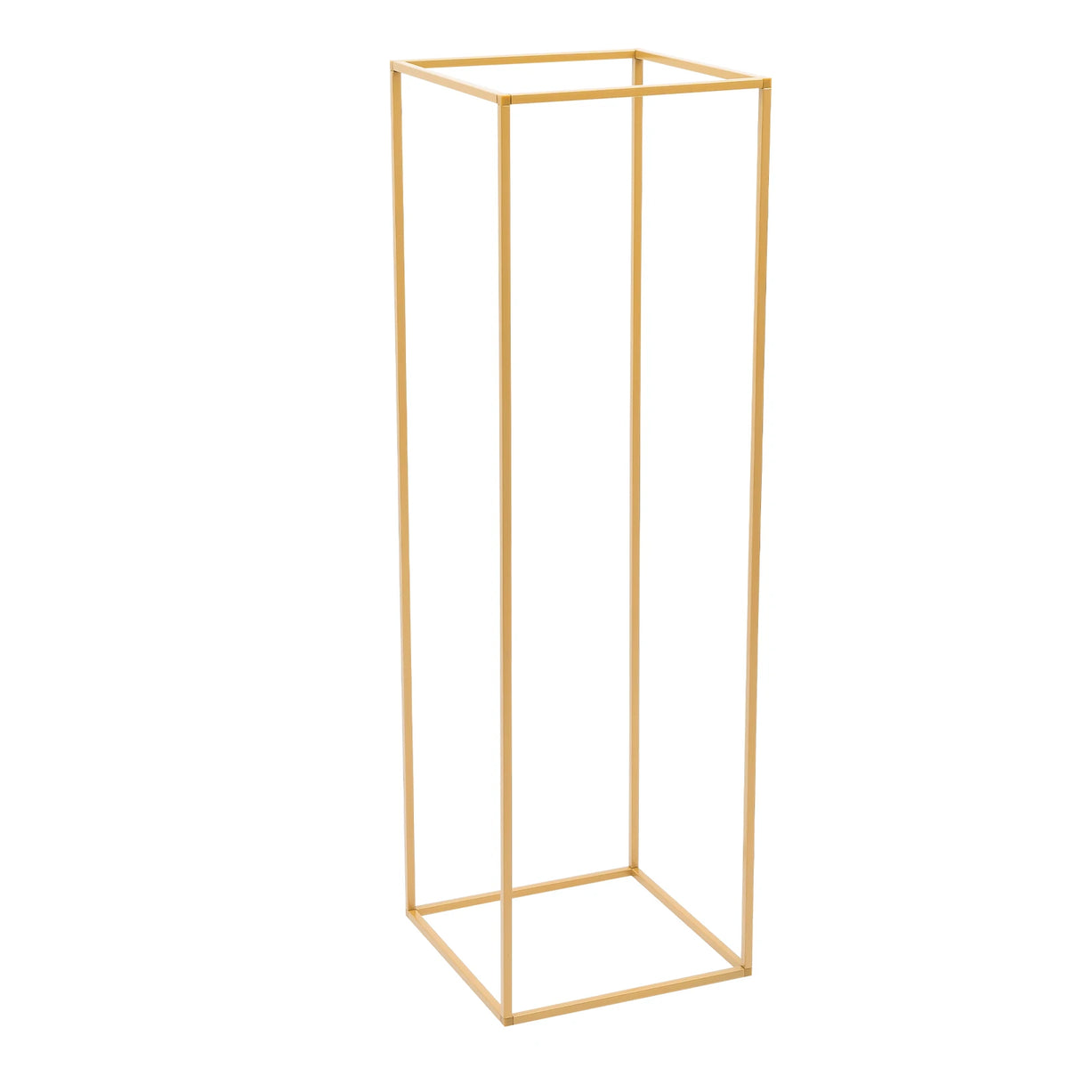 4Pcs Wedding Flower Stand Set Gold Metal Column Rack Party Decor Balloon Display Holder Centerpiece Vase Pillar 40+60+80+100cm