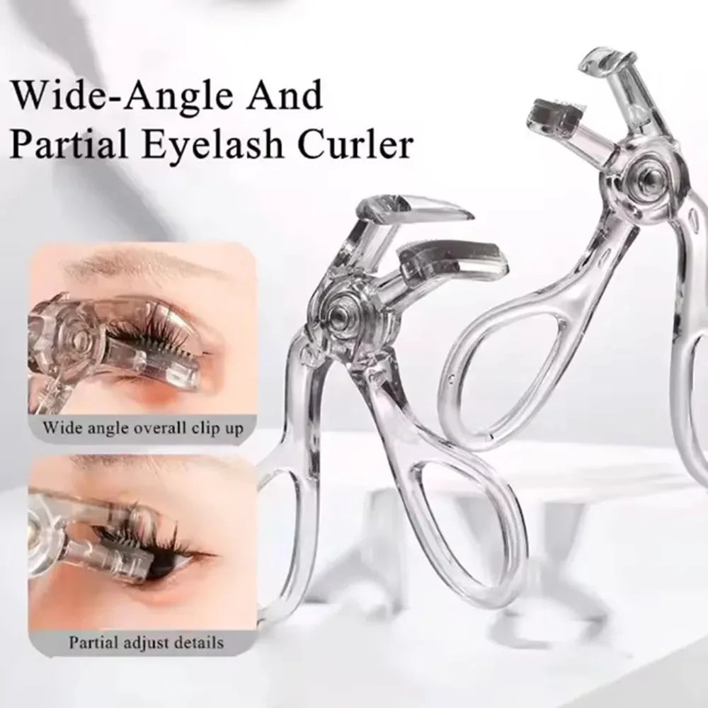 Dual-Type Eyelash Curler with Comb