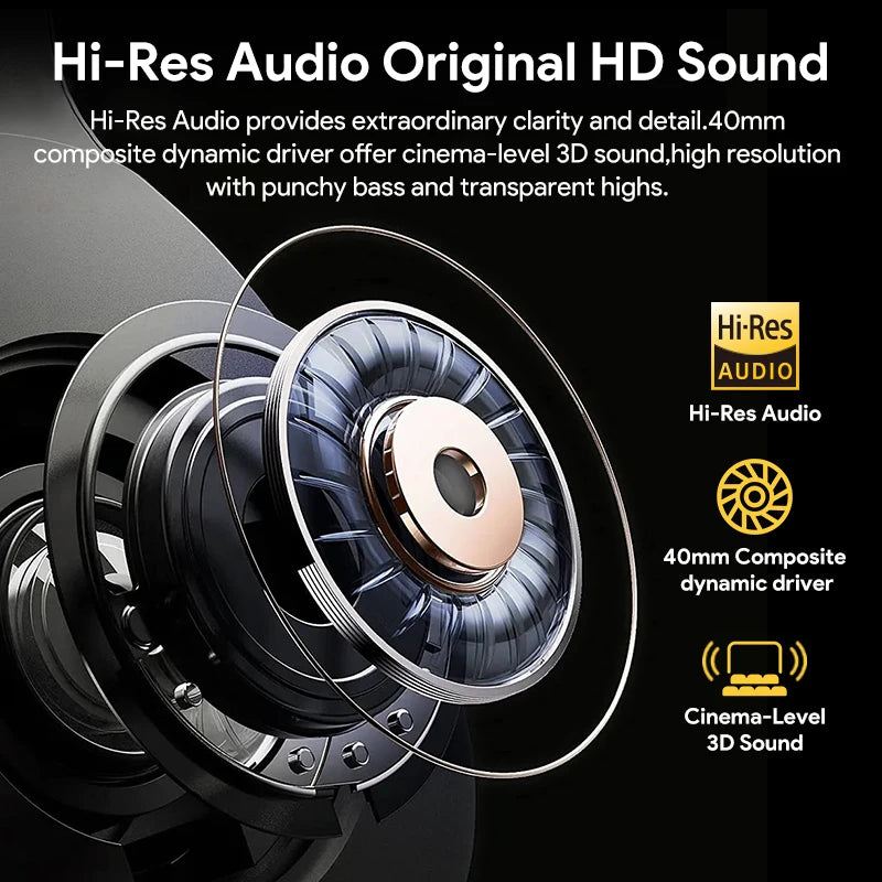 QCY H3 ANC Over-Ear Wireless Headphones