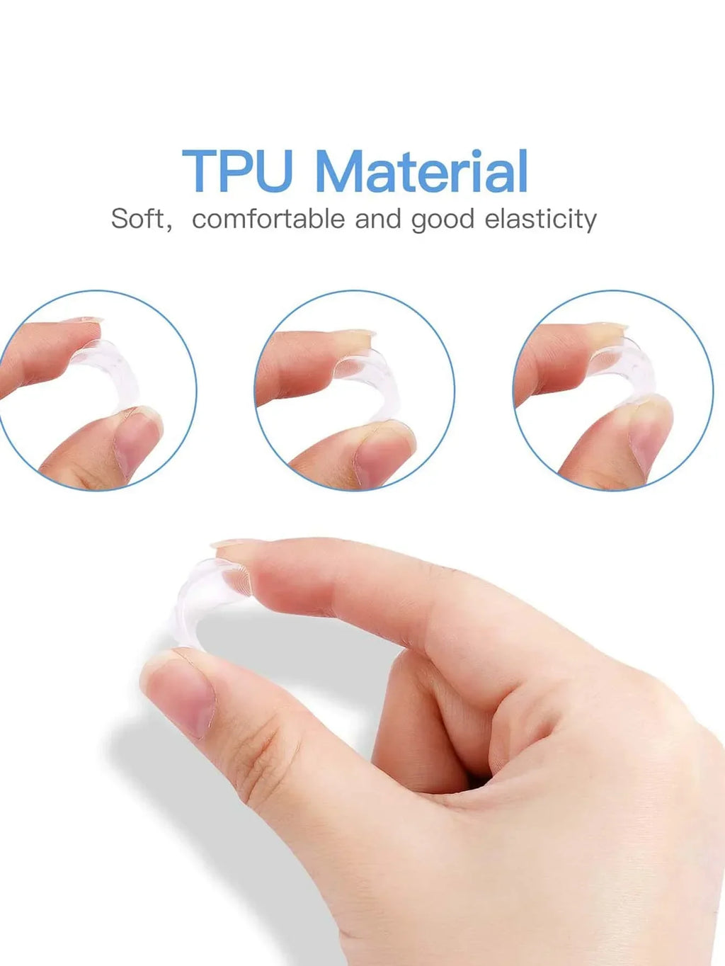 Invisible Ring Size Adjusters, 8 Pieces