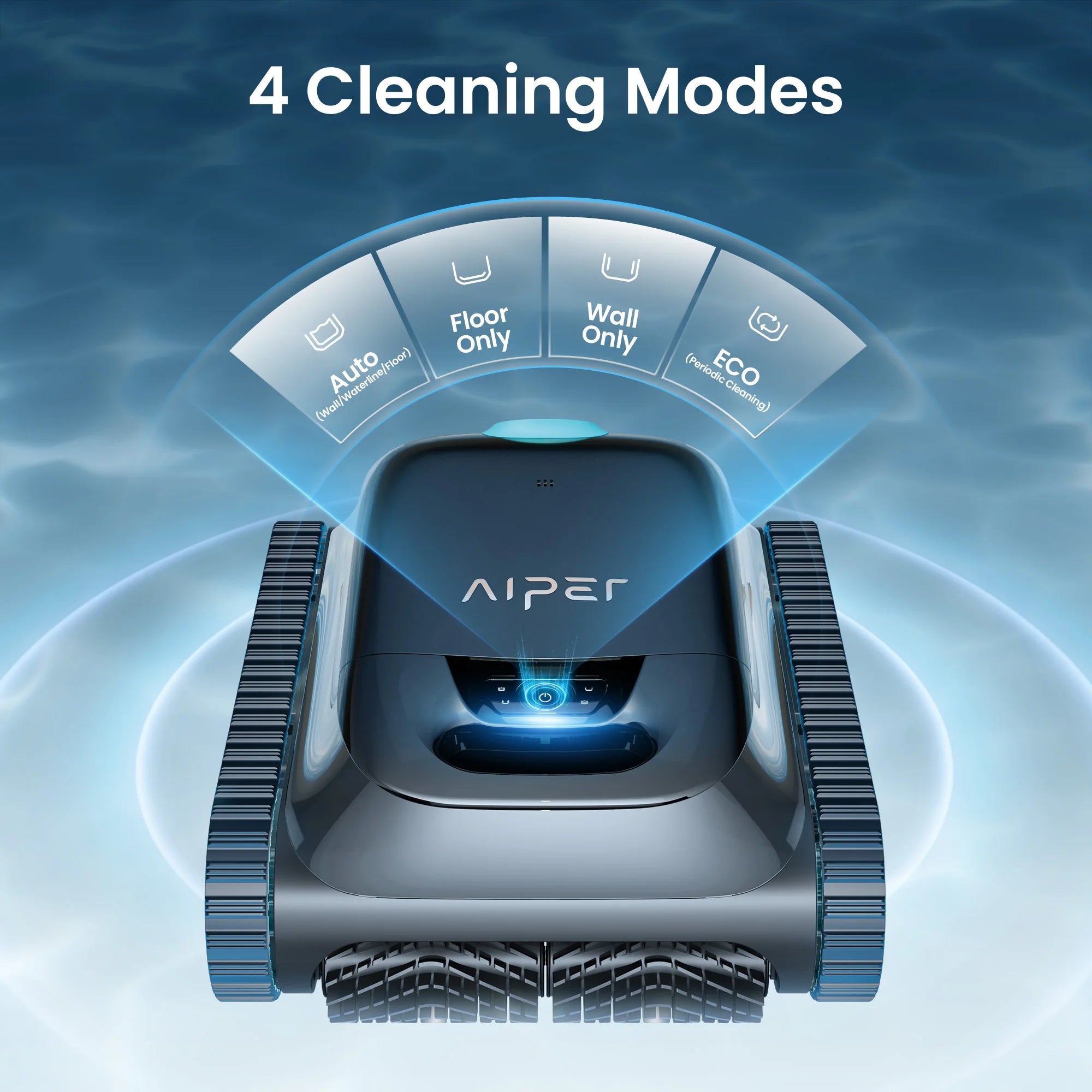 Refurbished Aiper Scuba S1 2026 Robotic Pool Cleaner, 270 Min Runtime, Floor/Wall/Waterline/Shallow Area Cleaning, Ultra-fine Filter, Smarter Navigation, High-Precision Sensors, App Support