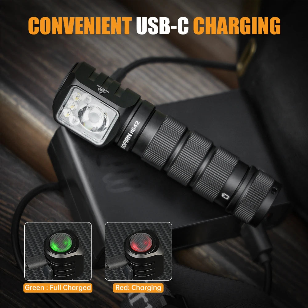 SOFIRN HS42 2100lm Rechargeable Headlamp