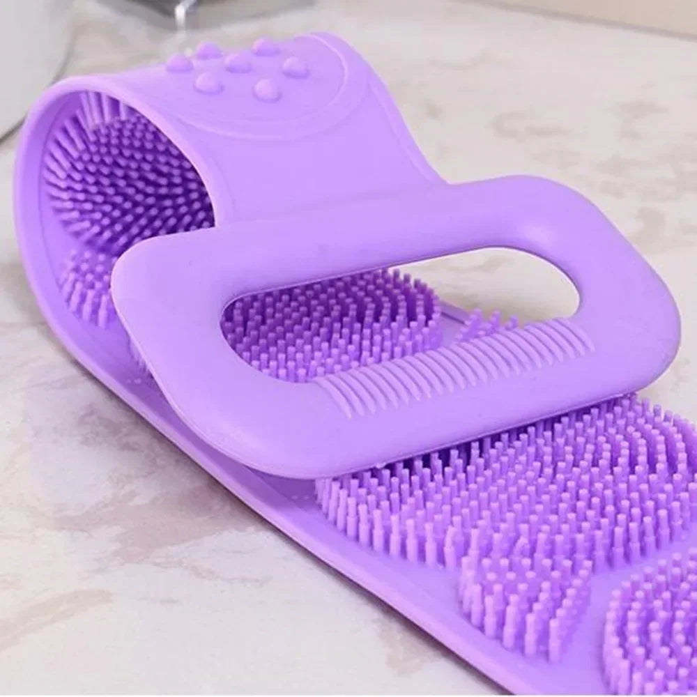 Silicone Back Scrubber Shower Brush