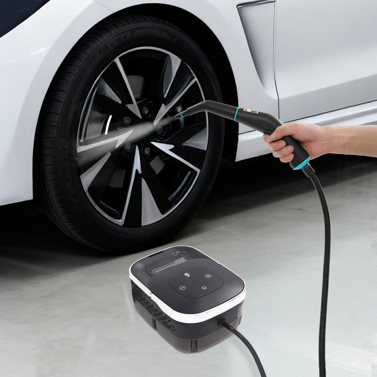 1500w Steam Cleaner Set Adjustable High Pressure Steam Cleaner with Various Nozzle Steam Cleaning Machine for Home Appliance Car